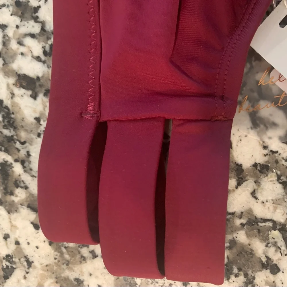 NWT‎ PILYQ Vino Strappy Teeny Bikini Bottom